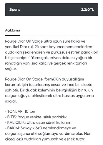 ORİJİNAL CRISTIAN DIOR RUJ - Görsel 9