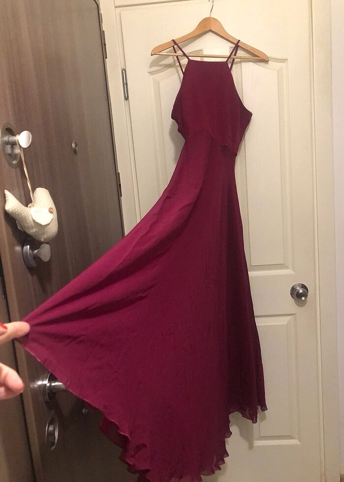 BORDO ABİYE - Görsel 2