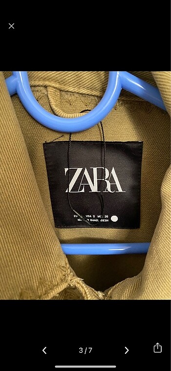 s Beden Zara ceket