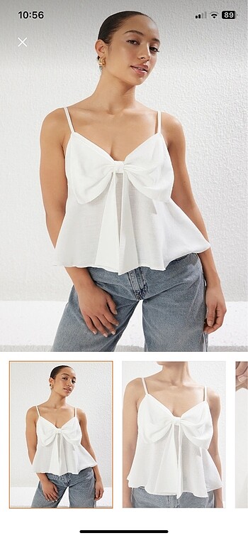 Fiyonk poplin üst