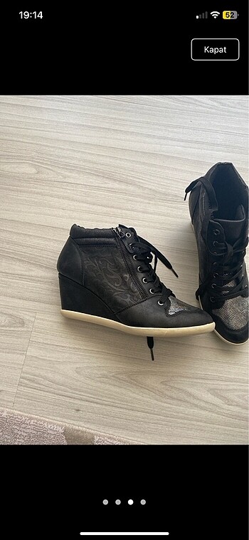 40 Beden Isabel marant dolgu topuklu ayakkabı