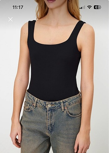 xs Beden Yumuşak Çıtçıtlı Esnek Örme Body