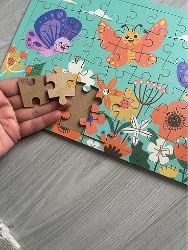 Beden Ahşap Puzzle