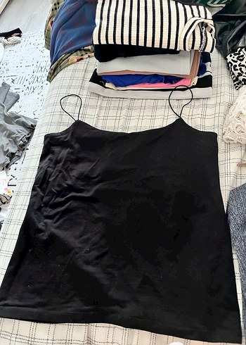 Çizgili Kolsuz Hemşirelik Atlet - Görsel 2