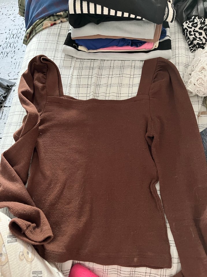 Çizgili Kolsuz Hemşirelik Atlet - Görsel 4