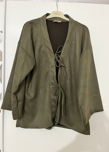 Kemerli Süet Kadın Mini Takım - Görsel 2