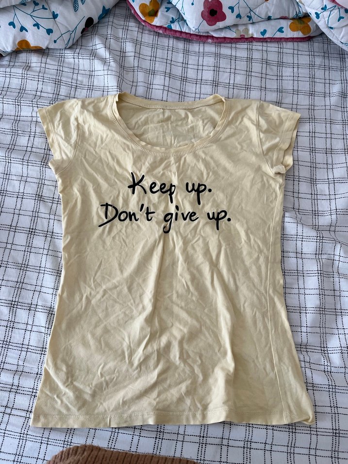 Kadın Beyaz Siyah Çizgili Kısa Kollu Tişört - Görsel 3