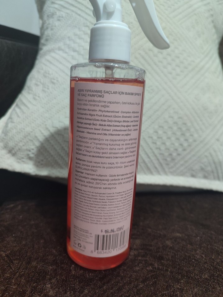 soho Saç bakım Spreyi ve sac parfümü - Görsel 2