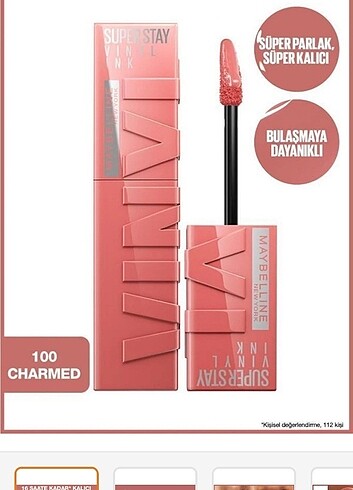 Maybelline vinly 100 charmed ruj