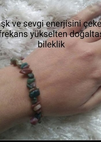 dogal taş vintage bileklik