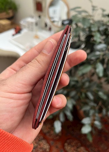 El Yapımı Gerçek Deri Kartlık - Görsel 3