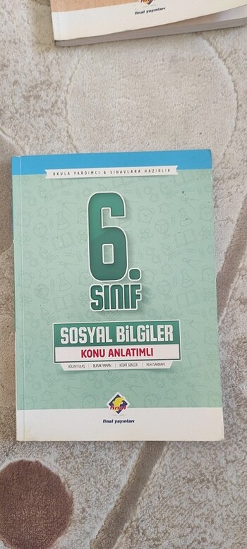 Beden 6. Sınıf final yayınları matematik Türkçe Sosyal Fen İngilizce