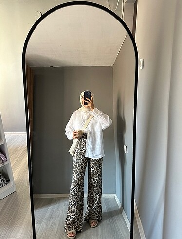 leopar pantolon