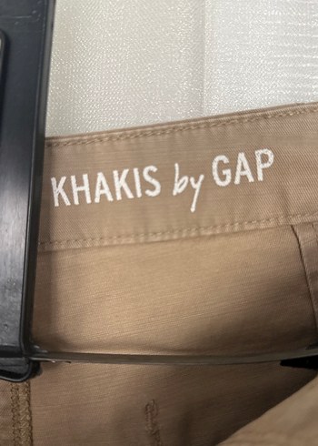 Bej Keten Midi Hamile Şortu - Görsel 2