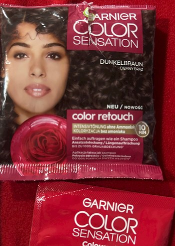 Garnier Color Sensation Saç Boyası Koyu Kahverengi - Görsel 2
