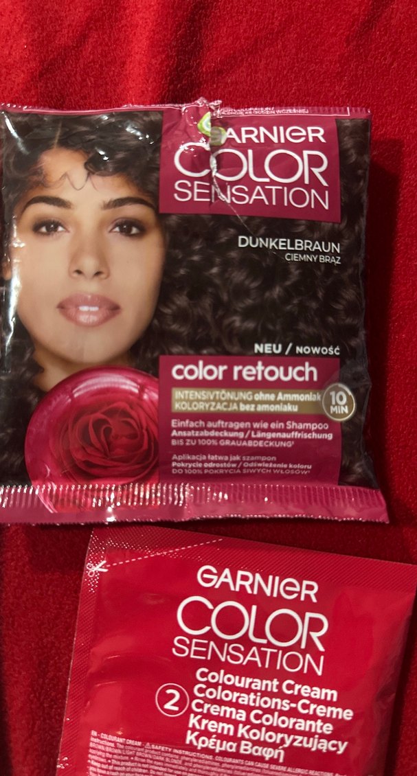 Garnier Color Sensation Saç Boyası Koyu Kahverengi - Görsel 2