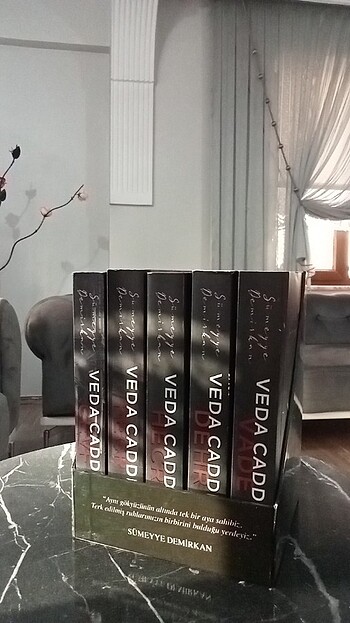 veda caddesi Sümeyye Demirkan 5li kitap ciltsiz 