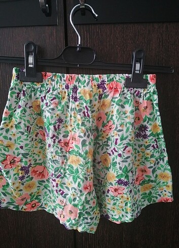 LC Waikiki Lc waikiki kız çocuk şort beli lastikli yumuşacık kumaşlı 