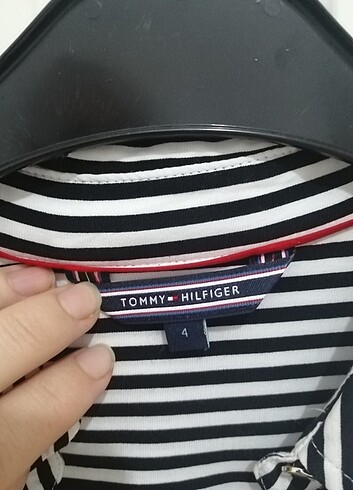 xs Beden siyah Renk Tommy Hilfiger kadın gömlek