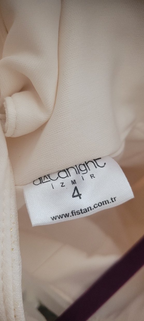 Modern Klasik Krem Uzun Gelinlik - Görsel 3