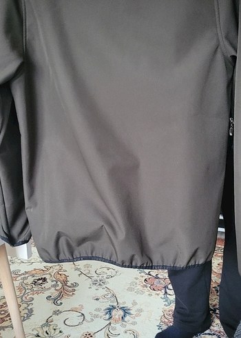 Erkek Yeşil Fermuarlı Sokak Stili Ceket - Görsel 2