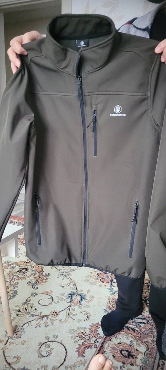 Erkek Yeşil Fermuarlı Sokak Stili Ceket - Görsel 3