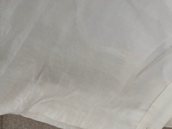 s Beden Beyaz yazlık pantolon