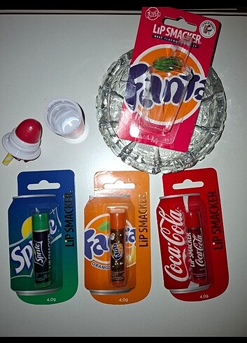 Lip smacker fanta cola sprite