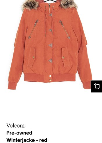 Volcom Kadın Kırmızı Kışlık Ceket