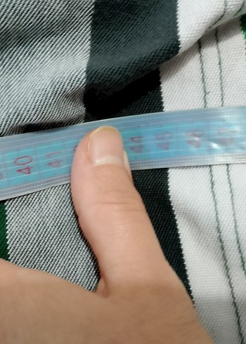 Yeşil Gri Çizgili Uzun Kollu çocuk Polo Tişört - Görsel 3