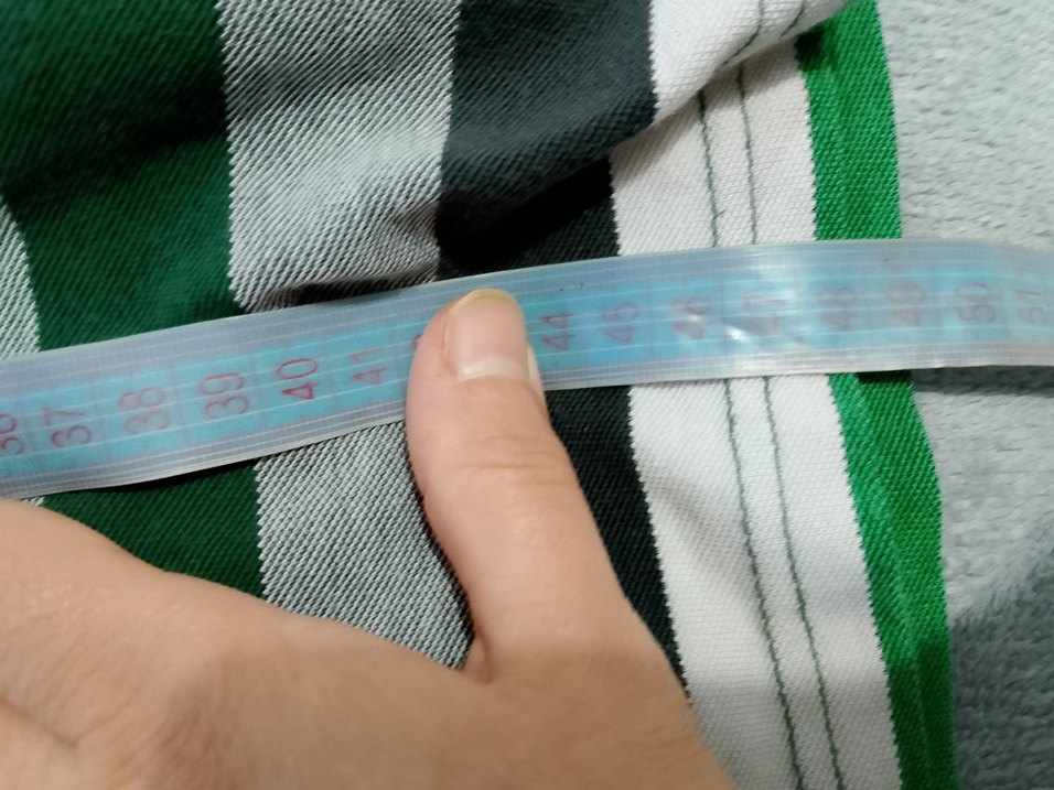 Yeşil Gri Çizgili Uzun Kollu çocuk Polo Tişört - Görsel 3