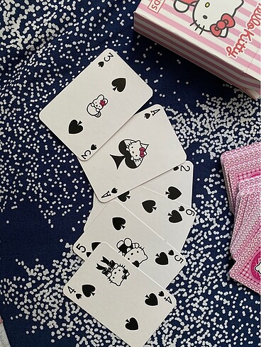  Beden Renk Hello Kitty Oyun Kartları