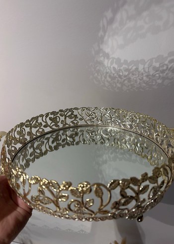 Parlak Altın Renkli Dekoratif Çatal Kaşık Tutucu - Görsel 4