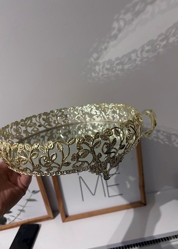 Parlak Altın Renkli Dekoratif Çatal Kaşık Tutucu - Görsel 3