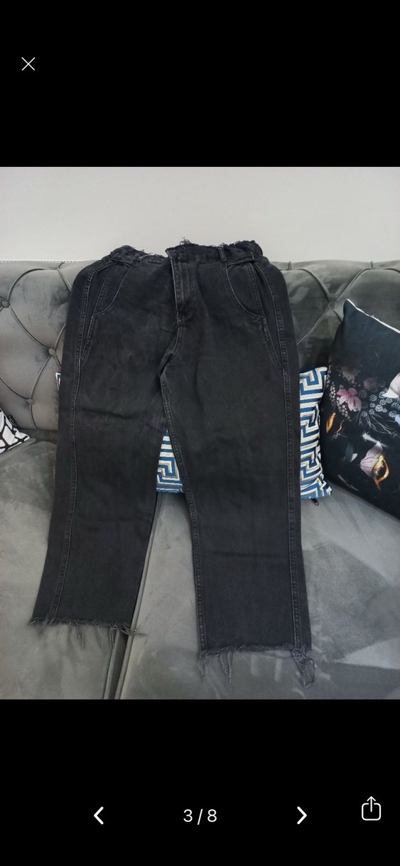 Kadın Mom Jean - Görsel 3