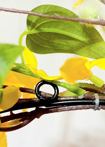 Sarı azalea Çiçekli Kapı Bahar Çeleng Süsü - Görsel 7