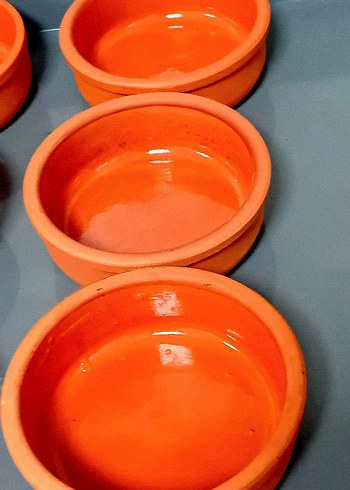 Turuncu Seramik Renkli Kase Seti - Görsel 4