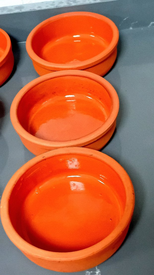 Turuncu Seramik Renkli Kase Seti - Görsel 4