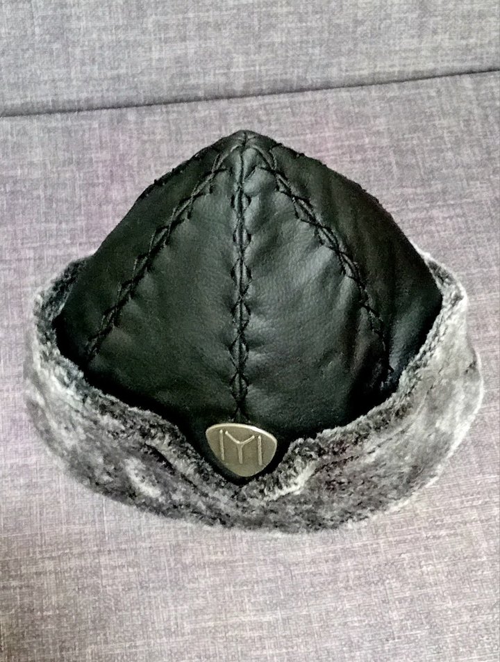 BÖRK ŞAPKA DERİ KÜRKLÜ SIFIR - Görsel 5