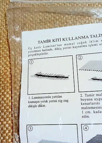 Mont , Elbise Tamir Kiti. ALICISINA ŞİMDİDEN HAYIRLI OLSUN. - Görsel 5