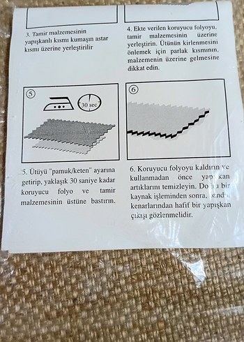 Mont , Elbise Tamir Kiti. ALICISINA ŞİMDİDEN HAYIRLI OLSUN. - Görsel 6