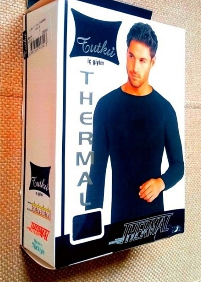 TUTKU ERKEK ALT ÜST SMOLL BEDEN TERMAL İÇLİK.  MOTOR, YÜRÜYÜŞ, K - Görsel 2