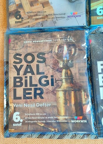6.cı Sınıf Kaynak Kitapları 4 lü Set. Okul değişikliğinden dolay - Görsel 6