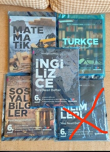 6.cı Sınıf Kaynak Kitapları 4 lü Set. Okul değişikliğinden dolay - Görsel 8