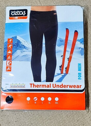 ÖZTAŞ MARKA KALİTELİ TERMAL İÇLİK ERKEK TEK ALT  M BEDEN RAFTİNG - Görsel 2