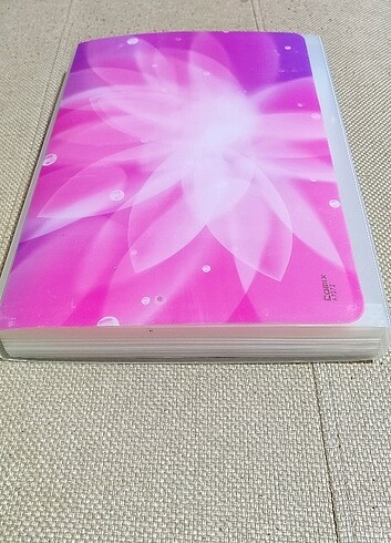 Comix Lastikli Dosya 12 Sep.Pembe  A7272 Comix Körüklü Dosya 12. - Görsel 6