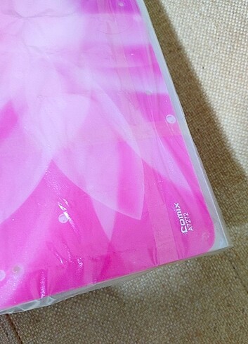 Comix Lastikli Dosya 12 Sep.Pembe  A7272 Comix Körüklü Dosya 12. - Görsel 9