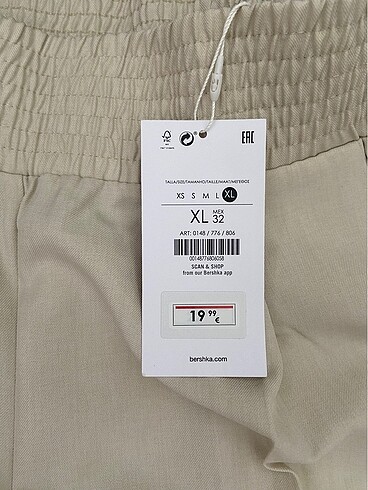 xl Beden Bershka Pantolon