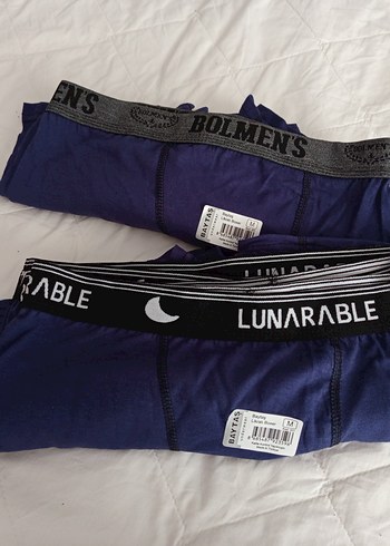 m Beden Erkek Lacivert Midi Boxer 10'lu Paket 10 adet görselde