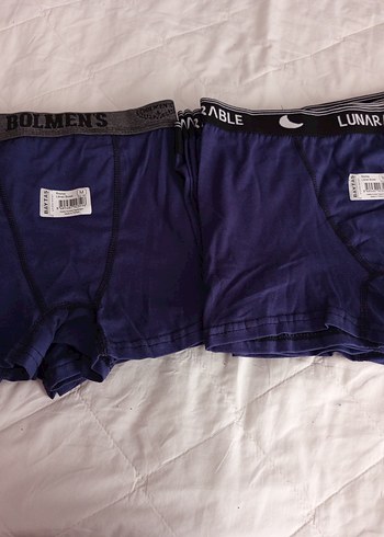 Erkek Lacivert Midi Boxer 10'lu Paket 10 adet görselde